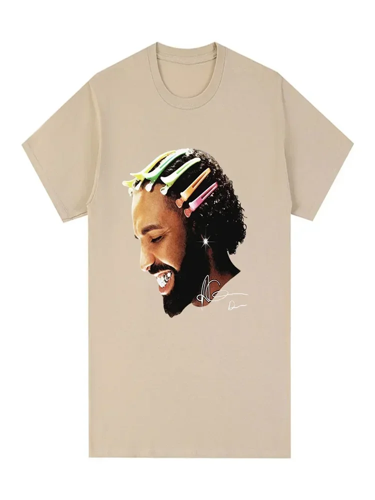 Rapper Drake for All The Dogs Pattern T-shirt