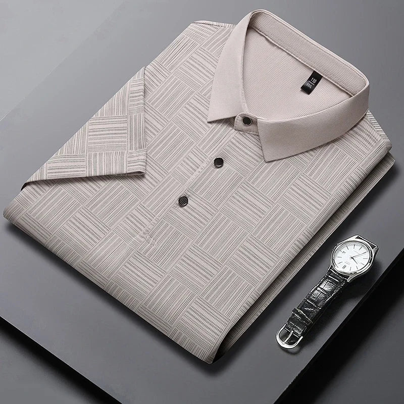Business Casual Short sleeved POLO Shirt