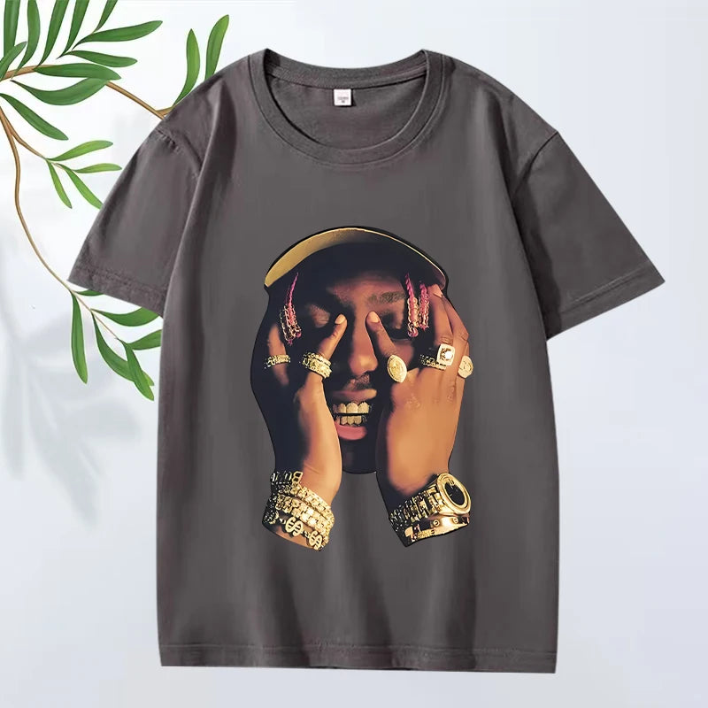 Y2K-Inspired Cool Hip Hop Graphic T Shirt men women Oversized