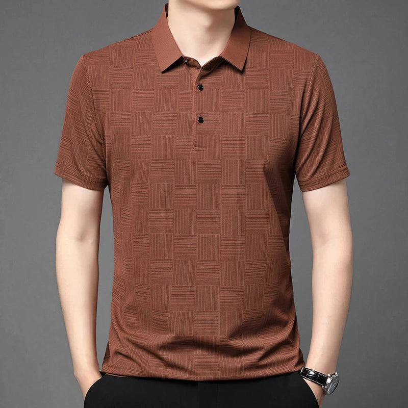 Business Casual Short sleeved POLO Shirt
