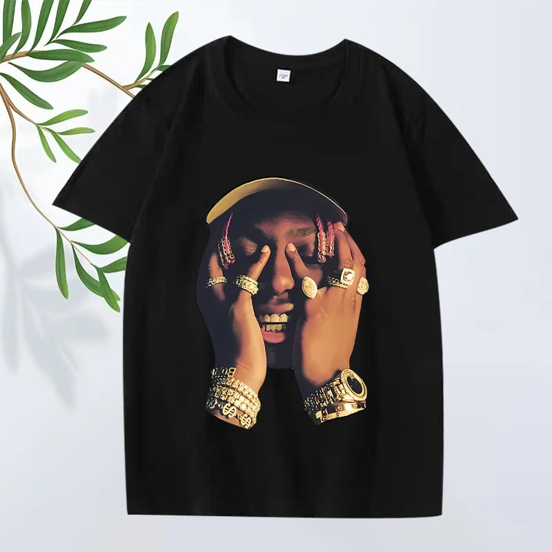 Y2K-Inspired Cool Hip Hop Graphic T Shirt men women Oversized
