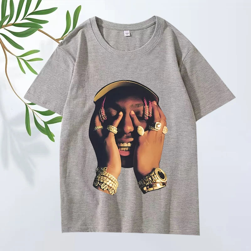 Y2K-Inspired Cool Hip Hop Graphic T Shirt men women Oversized