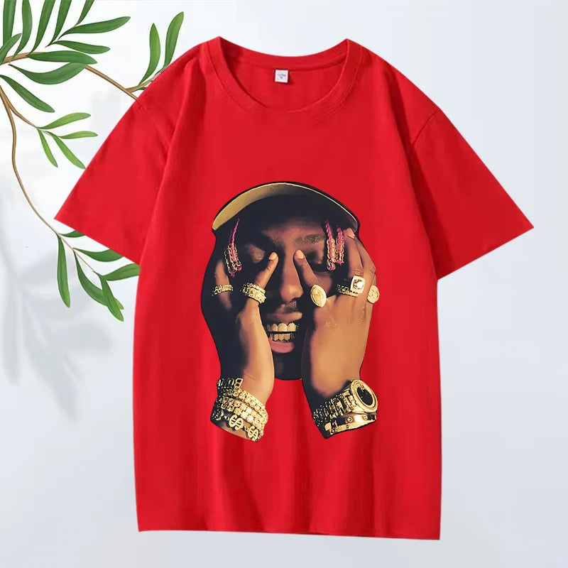 Y2K-Inspired Cool Hip Hop Graphic T Shirt men women Oversized