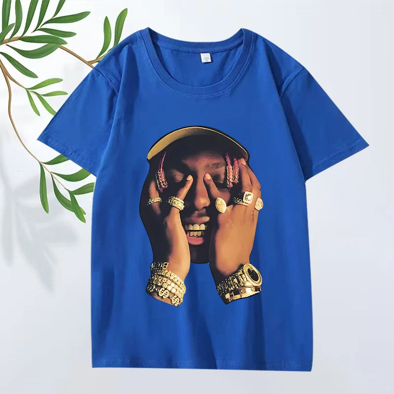 Y2K-Inspired Cool Hip Hop Graphic T Shirt men women Oversized