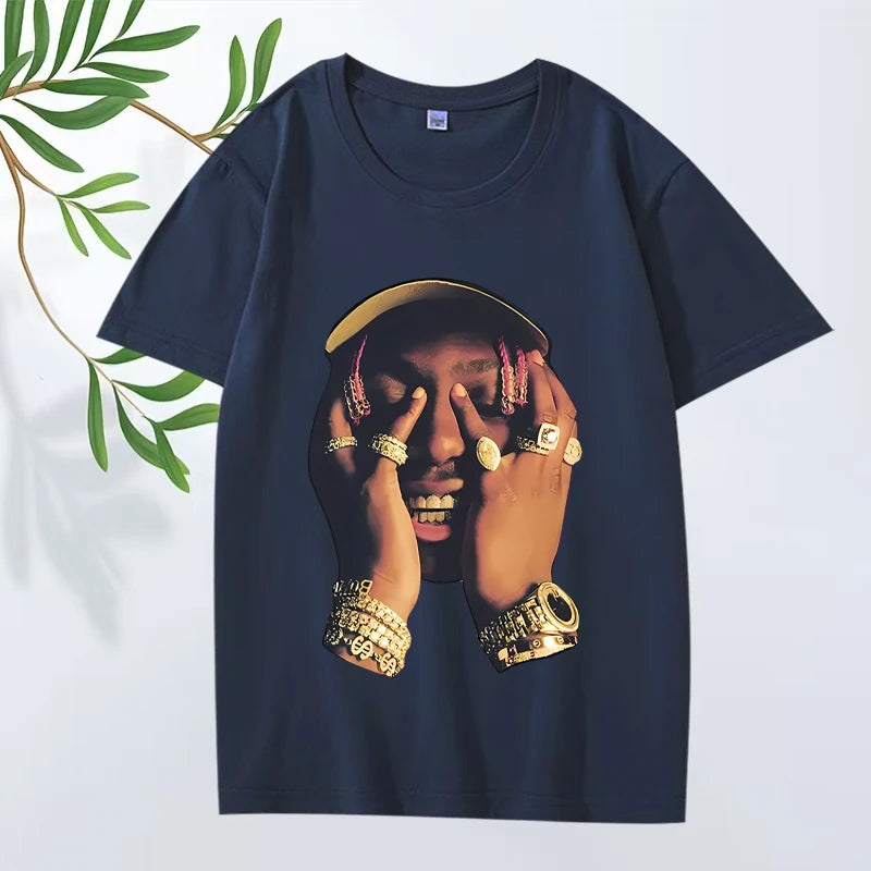 Y2K-Inspired Cool Hip Hop Graphic T Shirt men women Oversized