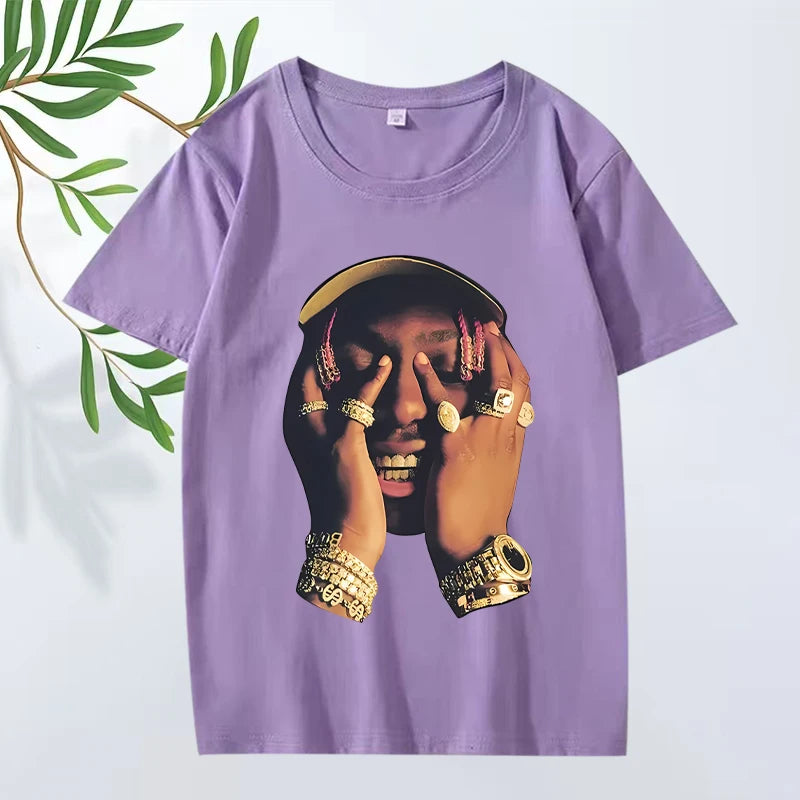 Y2K-Inspired Cool Hip Hop Graphic T Shirt men women Oversized