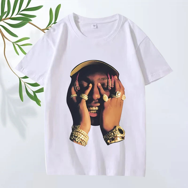 Y2K-Inspired Cool Hip Hop Graphic T Shirt men women Oversized