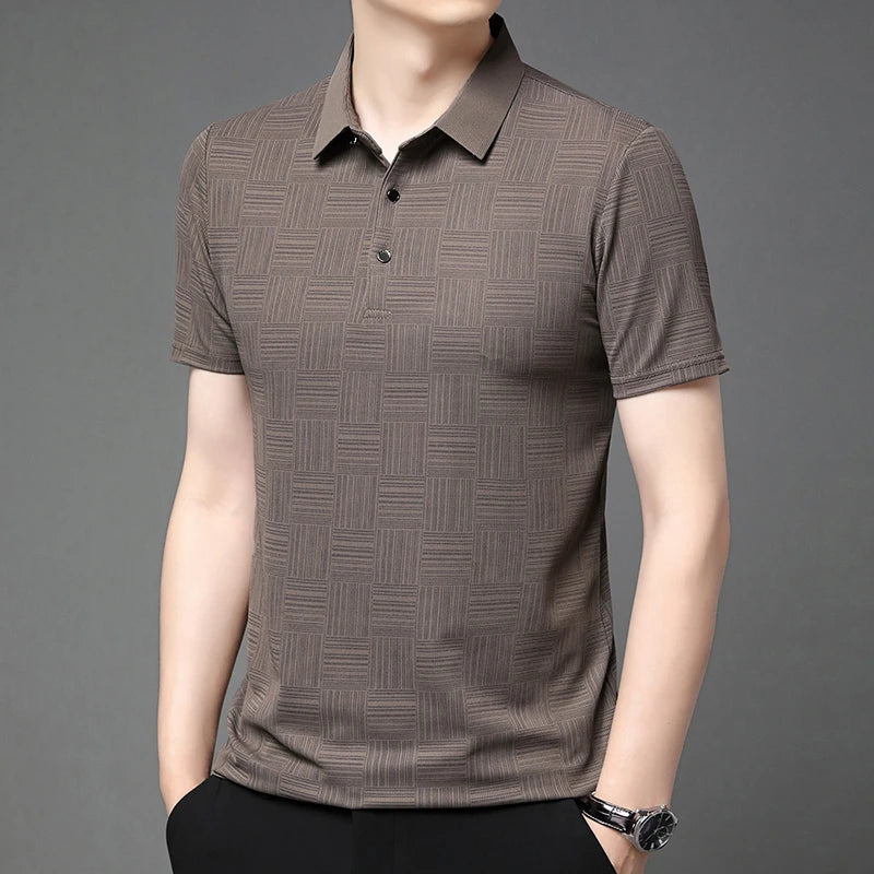 Business Casual Short sleeved POLO Shirt